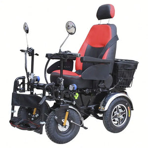 Heavy Duty Electric Wheelchair with Lithium Battery and High Weight Capacity