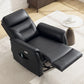 PU Leather Power Lift Recliner Chair with Vibration Massage & Lumbar Heat, Electric Stand Assist Chair with Cup Holders & Side Pockets – Gray