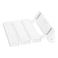 Wall-Mounted Folding Shower Seat – 90° Fold-Up Waterproof Bath Bench, 32 × 34 cm, 286 lb Capacity