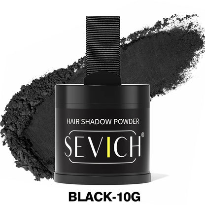 Hairline and Root Cover-Up Powder, 10 g, Waterproof Hair Concealer, 5 Shades