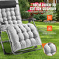 Zero Gravity Recliner Lounge Chair – Heavy-Duty Adjustable Padded Chair with Cushion, Footrest & Cup Holder