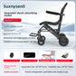 Ultra-Lightweight Foldable Ergonomic Portable Wheelchair for Seniors