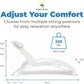 Set of 2 Aluminum Outdoor Lounge Chairs – 4-Position Reclining Textilene Sun Loungers with Headrest Pillows & Armrests
