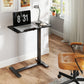 Adjustable Overbed Table with Wheels – Height Adjustable Tilt-Top Bedside Laptop Desk, Mobile Standing Table for Bedroom
