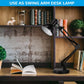 Adjustable LED Architect Desk Lamp with Flexible Folding Metal Arm for Reading and Home Office