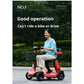 YZ-S3 Foldable 4-Wheel Electric Mobility Scooter – 250W, 25-Mile Range, 265 lbs Capacity