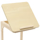 C-Shaped Side Table with Wheels – 55 lbs Capacity, 0–40° Adjustable Tilt Top, Rolling Laptop Table for Sofa, Bed & Office