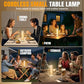 Cordless Rechargeable Table Lamp, 3-Mode Touch Dimming, IP54 Water-Resistant