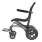Ultra-Lightweight Foldable Ergonomic Portable Wheelchair for Seniors