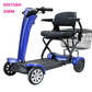 Folding 4-Wheel Electric Mobility Scooter for Adults