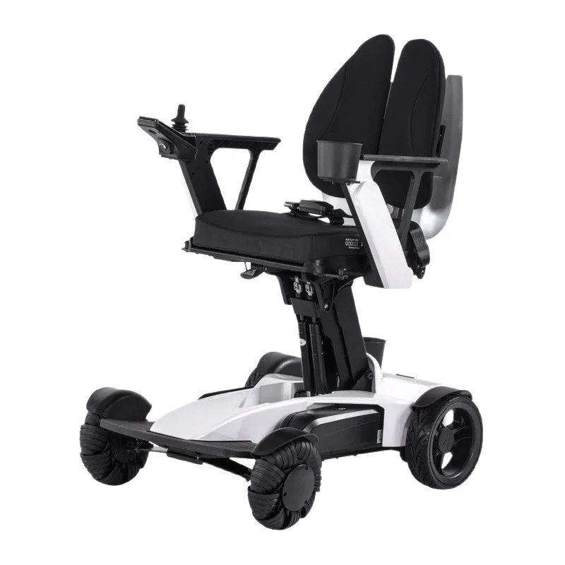 Lightweight Folding Intelligent Electric Wheelchair with Lithium Battery
