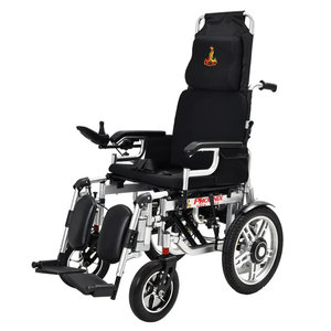 Electric wheelchair Intelligent automatic high backrest can lie down the elderly disabled lightweight multi-functional scooter
