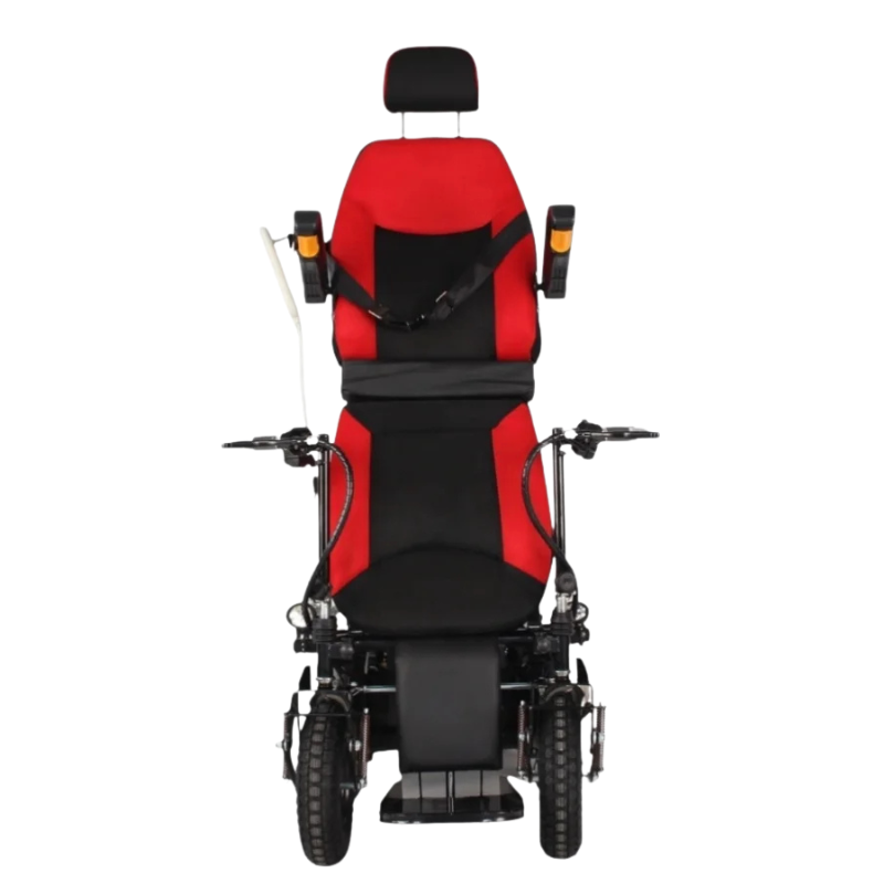Motor-Driven Standing Electric Wheelchair with Lifting Legrest