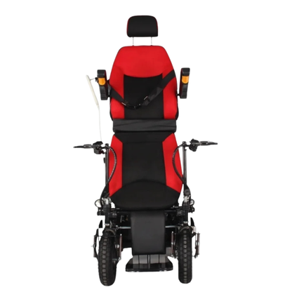 Motor-Driven Standing Electric Wheelchair with Lifting Legrest