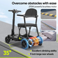 Ultra-Light 16kg Foldable 4-Wheel Mobility Scooter with 50km Range