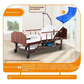 Smart Electric Automatic Medical Bed for Elderly with Turnover Function