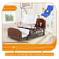 Smart Electric Automatic Medical Bed for Elderly with Turnover Function