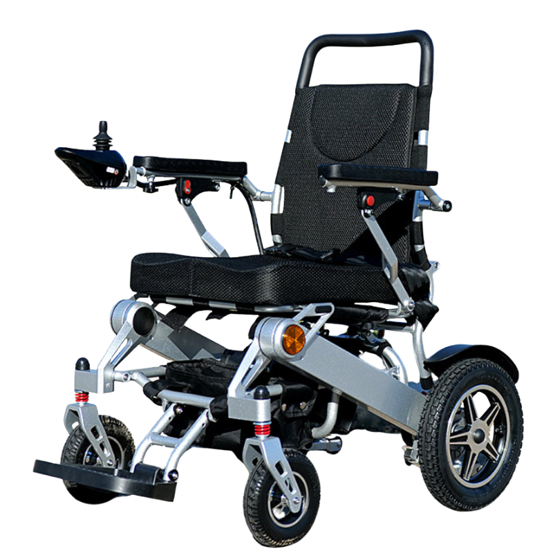 Automatic Folding Lightweight Aluminum Electric Wheelchair with Remote Control