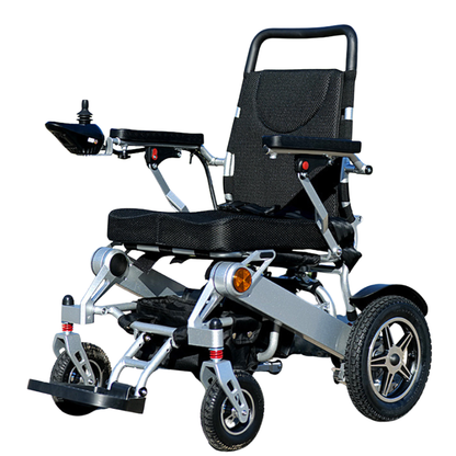 Automatic Folding Lightweight Aluminum Electric Wheelchair with Remote Control