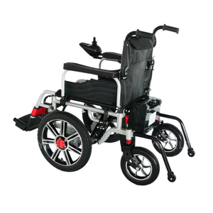 Strong Obstacle-crossing Ability Foldable Power Chair Electric Motorized Wheelchair with Big Front Tyre