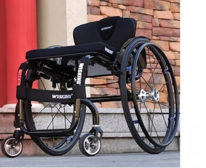Magnesium Alloy Manual Sports Wheelchair for Outdoor Use