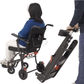 Foldable Electric Stair Climbing Wheelchair with Hydraulic Track