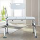 Adjustable Non-Slip Shower Chair and Bath Bench for Elderly and Disabled