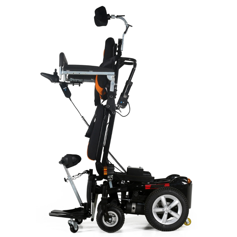 900W Electric Stair Climbing Wheelchair with Aviation Material Frame