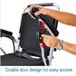 2026 Foldable Airline Approved Electric Wheelchair with 500W Dual Motors