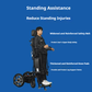 Multifunctional Electric standing wheelchair