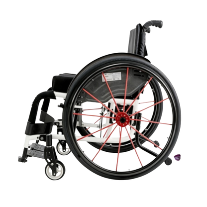 Lightweight Foldable Manual Sports Wheelchair for Elderly and Disabled
