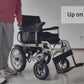 150 KG Large Capacity Steel Silla De Ruedas Electrica Folding Lightweight Portable Electric Wheelchair