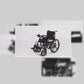 Electric Wheelchair Intelligent Automatic for The Elderly Disabled Lightweight Folding Four-wheel Scooter Lithium Bat