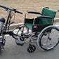 Lightweight 20-Inch 1200W Adjustable Electric Wheelchair Kit