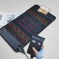 Amethyst Tourmaline Jade Heating Mat with Infrared Heat & Red Light, Crystal Wellness Massage Cushion for Home Relaxation