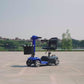 4-Wheel Electric Mobility Scooter for Adults, 250W Motor, 265 lb Capacity, Foldable All-Terrain Design, Basket & LED Light