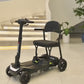 PC-AS802 16KG Ultra-Light Foldable 4-Wheel Electric Mobility Scooter – 270W, Up to 25-Mile Range